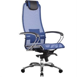 Эргономическое офисное кресло Metta SAMURAI S-1.03 (Цвет обивки:Бежевый, Цвет каркаса:Серебро) - фото 25899