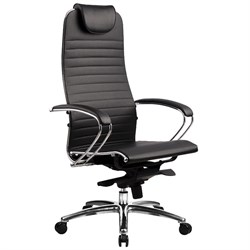 Эргономическое офисное кресло Metta SAMURAI K-1.03 (Цвет обивки:Черный, Цвет каркаса:Серебро) - фото 26101