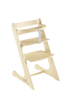 Комплект растущий стул и жесткий ограничитель Конёк Горбунёк Комфорт  (Береза) - фото 34247