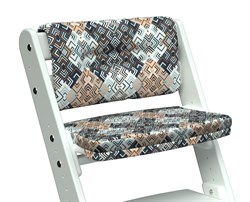 Комплект подушек для стула Конёк Горбунёк Комфорт на спинку и сиденье (Лабиринт) - фото 35228