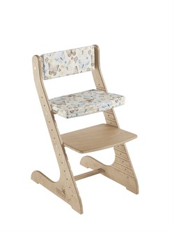 Комплект растущий стул и подушки Конёк Горбунёк Стандарт (Сандал, Бабочки) - фото 35849