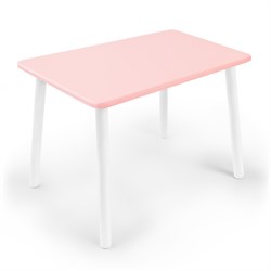 Детский стол Rolti Baby (розовый/белый, массив березы/мдф) - фото 38682