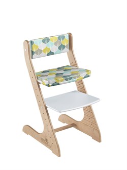 Комплект растущий стул и подушки Конёк Горбунёк Стандарт (Лофт-2, Листья) - фото 39033