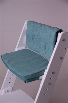 Комплект подушек для стула Конёк Горбунёк Комфорт на спинку и сиденье (Волна) - фото 39180