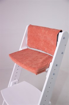 Комплект растущий стул и подушки Конёк Горбунёк Комфорт  (Белый, Терракота) - фото 39252