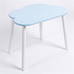 Детский стол Rolti Baby «Облачко»  (голубой/белый, массив березы/мдф) - фото 39664