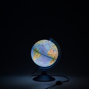 Глобус Зоогеографический (Детский) 210 мм с подсветкой Globen (Цвет товара:Синий)