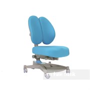 Ортопедическое кресло для детей FunDesk Contento (Цвет обивки:Голубой, Цвет каркаса:Серый)