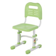 Детский стул FunDesk SST3L (Цвет каркаса:Белый, Цвет товара:Зеленый)