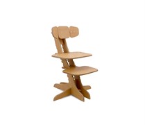 Растущий детский стул Kandle Ergosmart (Цвет сиденья и спинки стула:Бук, Цвет каркаса:Бук)