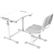 Комплект парта + стул трансформеры OLEA Cubby (Серый)