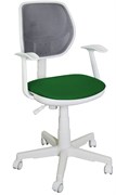 Кресло компьютерное Первый Стиль Ergo star ( Серый, Темно-зеленый)