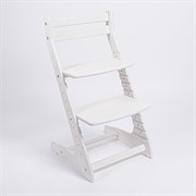 Детский растущий стул ROLTI Eco (Белый, Пропитка текстура дерева)