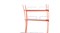 Надстройка Астек на парту КОЛИБРИ и ЮНИОР (Цвет каркаса:Оранжевый, Цвет товара:Береза) - фото 18391