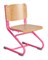 Растущий стул ДЭМИ ДЕРЕВО СУТ.02-01 (регулируется в 3-х плоскостях) (Цвет сиденья и спинки стула:Клен, Цвет каркаса:Розовый) - фото 19344