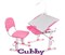 Комплект Cubby парта и стул-трансформеры Lupin WP (Розовый) - фото 24403