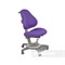 Подростковое кресло для дома FunDesk Bravo (Цвет обивки:Фиолетовый, Цвет каркаса:Серый) - фото 25463