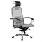 Эргономическое офисное кресло Metta SAMURAI S-2.03 (Цвет обивки:Серый, Цвет каркаса:Серебро) - фото 25958