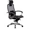 Эргономическое офисное кресло Metta SAMURAI S-2.03 (Цвет обивки:Черный, Цвет каркаса:Серебро) - фото 25965