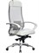 Эргономическое офисное кресло Metta SAMURAI SL-1.03 (Цвет обивки:Белый лебедь, Цвет каркаса:Серебро) - фото 26002