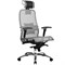 Эргономическое офисное кресло Metta SAMURAI S-3.03 (Цвет обивки:Серый, Цвет каркаса:Серебро) - фото 26213
