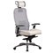 Эргономическое офисное кресло Metta SAMURAI SL-3.03 (Цвет обивки:Белый лебедь, Цвет каркаса:Серебро) - фото 26255