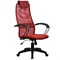 Офисное кресло Metta BP-8 (Цвет обивки:Красный, Цвет каркаса:Черный) - фото 26314