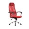 Офисное кресло Metta BK-8 (Цвет обивки:Красный, Цвет каркаса:Серебро) - фото 26335