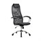 Офисное кресло Metta BK-8 (Цвет обивки:Тёмно - серый, Цвет каркаса:Серебро) - фото 26343
