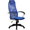 Офисное кресло Metta BK-8 (Цвет обивки:Синий, Цвет каркаса:Черный) - фото 26347