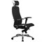 Эргономическое офисное кресло Metta SAMURAI S-3.03 Black Plus (Цвет обивки:Черный плюс, Цвет каркаса:Серебро) - фото 26853