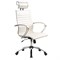 Офисное кресло Metta SkyLine KN-2 с 3D подголовником (Цвет обивки:Белый лебедь, Цвет каркаса:Серебро) - фото 26867