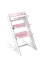 Комплект растущий стул и жесткий ограничитель Конёк Горбунёк Комфорт  (Белый-сакура) - фото 34274