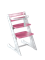 Комплект растущий стул и жесткий ограничитель Конёк Горбунёк Комфорт  (Бело-розовый) - фото 34277