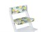 Комплект подушек для стула Конёк Горбунёк Стандарт на спинку и сиденье (Листья) - фото 35871