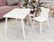 Комплект детской мебели стол и стул Мишутка (Белый/Белый/Белый) - фото 39062