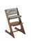 Комплект растущий стул и подушки Конёк Горбунёк Комфорт  (Орех, Арабика) - фото 39423