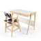 Комплект растущий стол и стул с чехлом 38 попугаев «Вуди» (Белый, Без покрытия, Ромбусы) - фото 40545