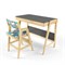 Комплект растущий стол и стул с чехлом 38 попугаев «Вуди» (Серый, Береза, Салют) - фото 40703