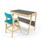 Комплект растущий стол и стул с чехлом 38 попугаев «Вуди» (Серый, Береза, Лазурь) - фото 40728