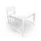 Детский растущий комплект стол и стул Я САМ "Лофт" (Белый, Белый) - фото 41497
