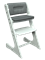 Комплект растущий стул и подушки Конёк Горбунёк Комфорт  (Белый, Графит) - фото 42854