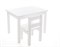 Детский комплект стол прямоугольный и стул Rolti Kids (Белый) 3-8 лет - фото 43156